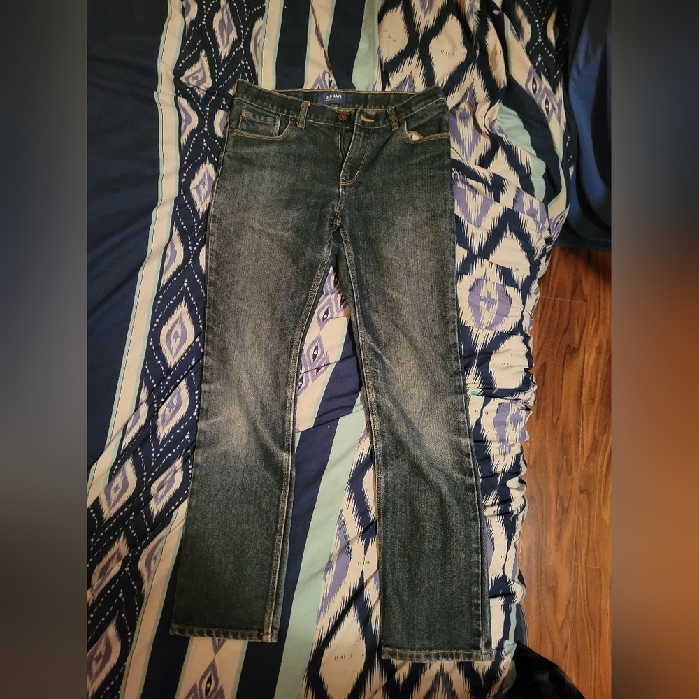Skinny Blue Jeans